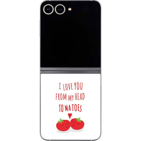 From My Head Tomatoes Galaxy Z Flip6 Skin